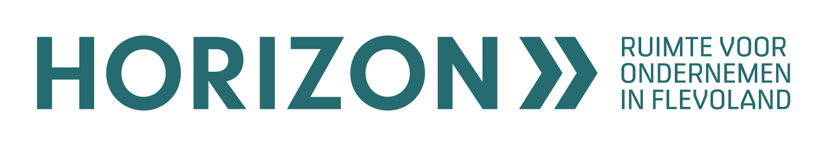 Logo Horizon, ruimte voor ondernemen in Flevoland